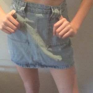 BDG jean skirt size small